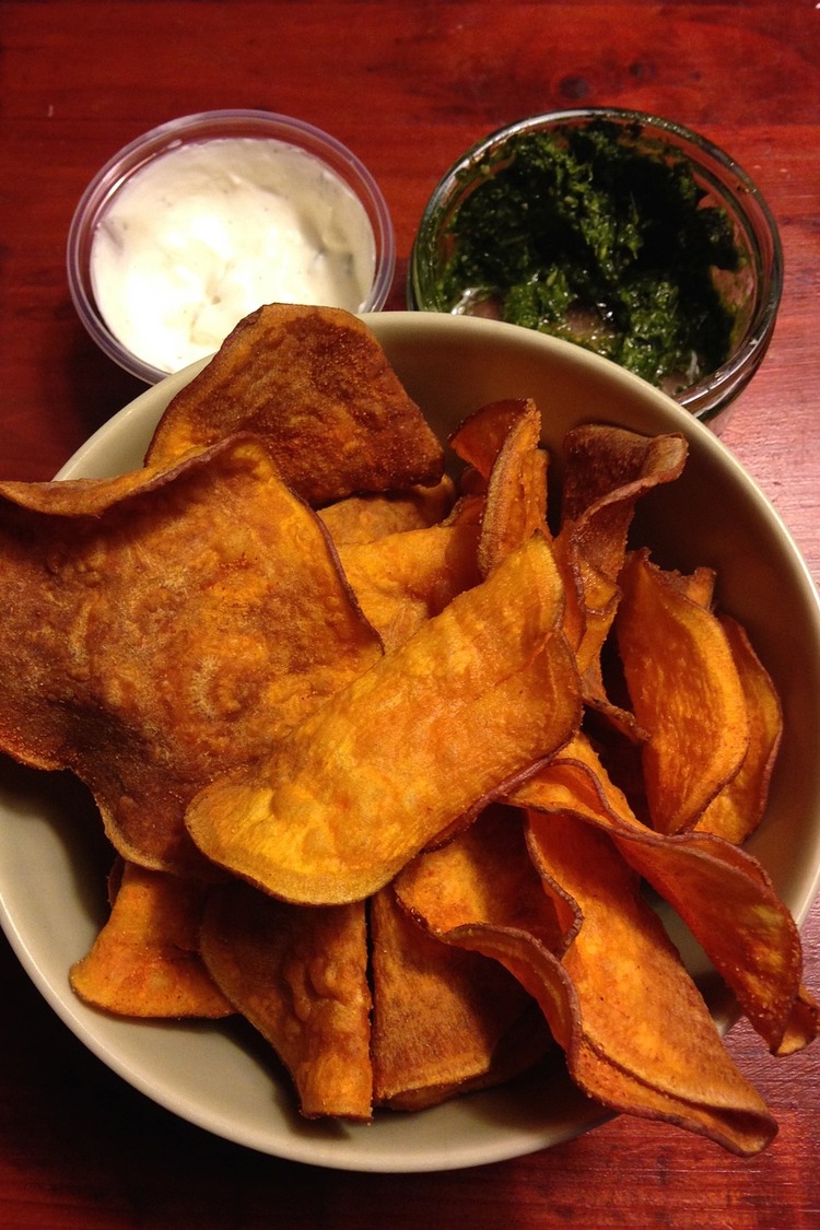 Paleo Sweet Potato Chips Recipe
